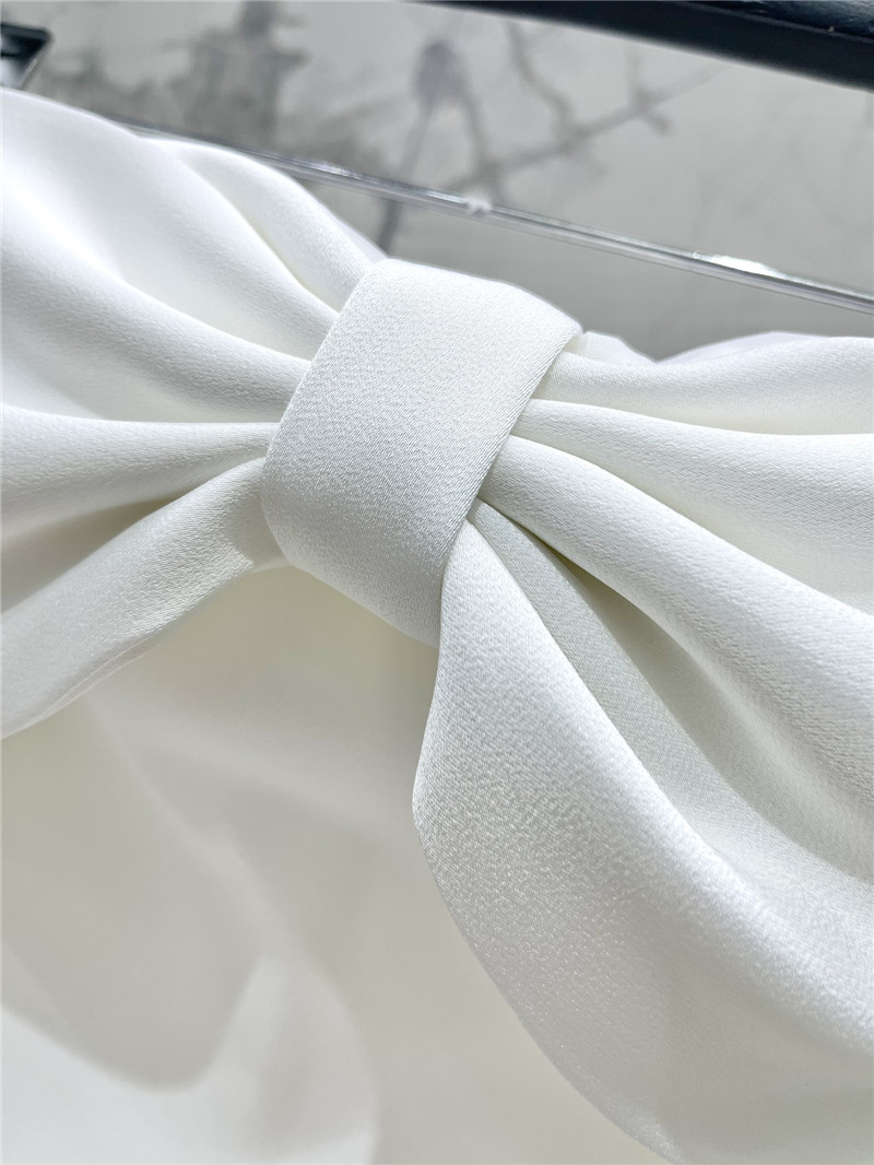 Y51 bow tube top dress replicas clothes
