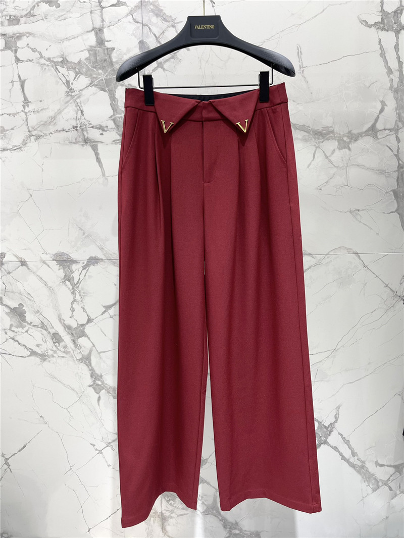 Va1e*ntin0 suit pants replica d&g clothing
