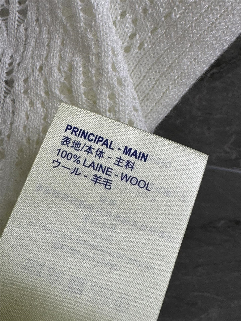 l0vis Vvtt0n lv hollow knit short-sleeved replica clothes