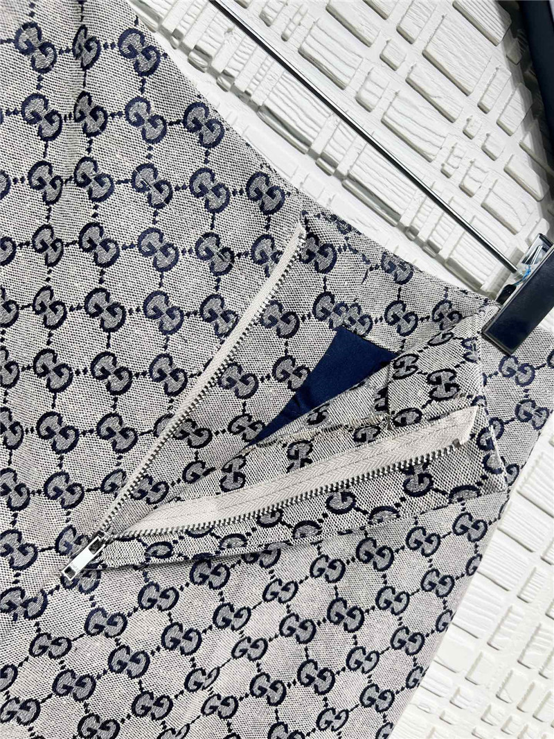 Gvc*1 classic jacquard trousers replica designer clothes