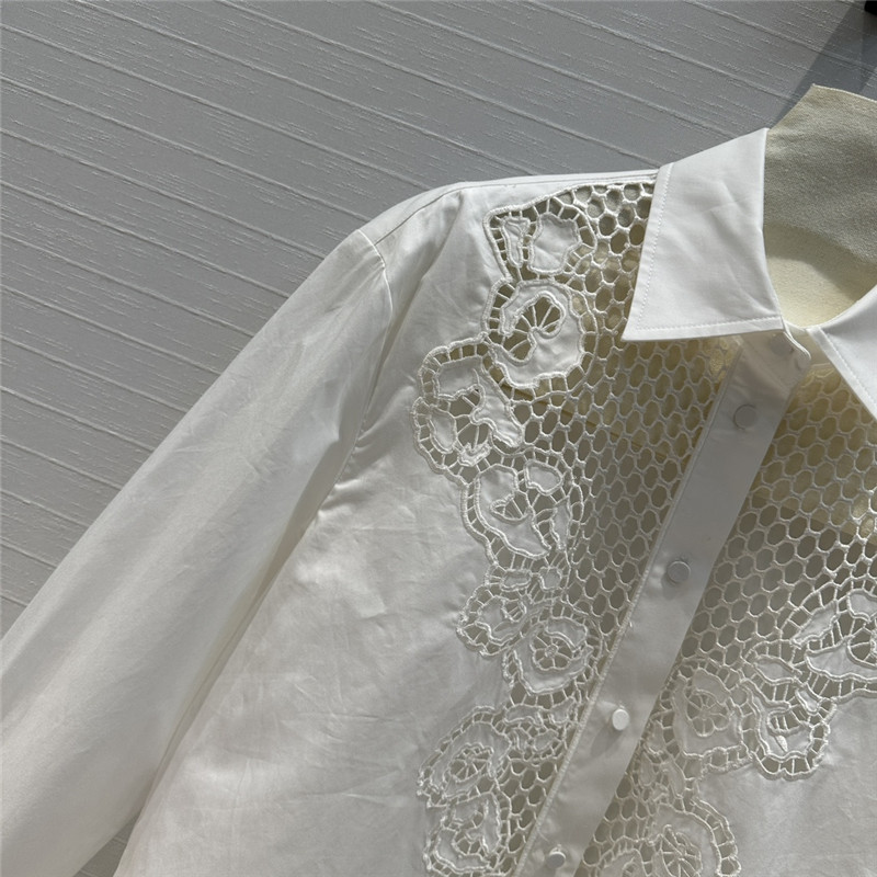 Gvc*1 embroidered shirt replica d&g clothing