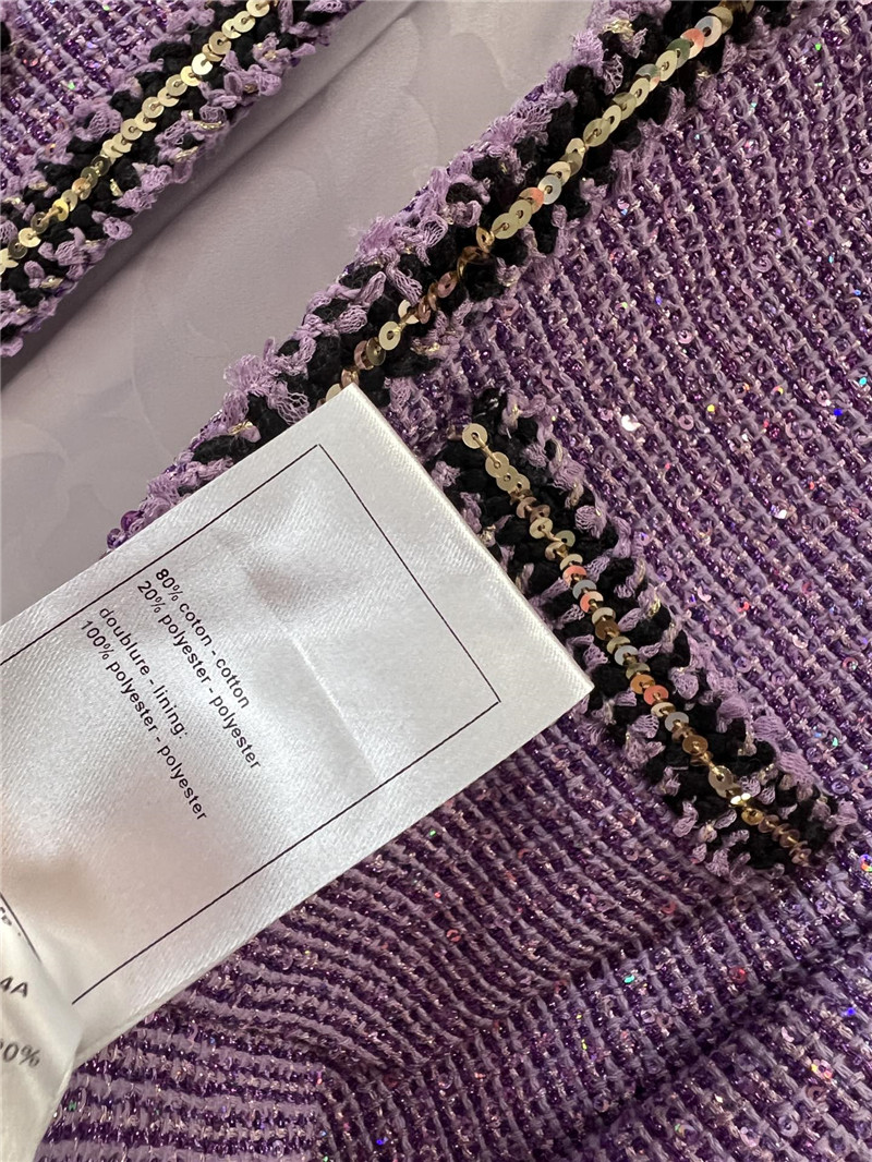 Ch**el sequined nylon jacket replica d&g clothing