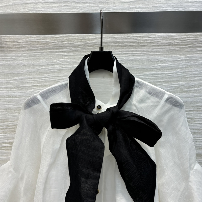 zimm ruffled organza shirt cheap replica designer clothes