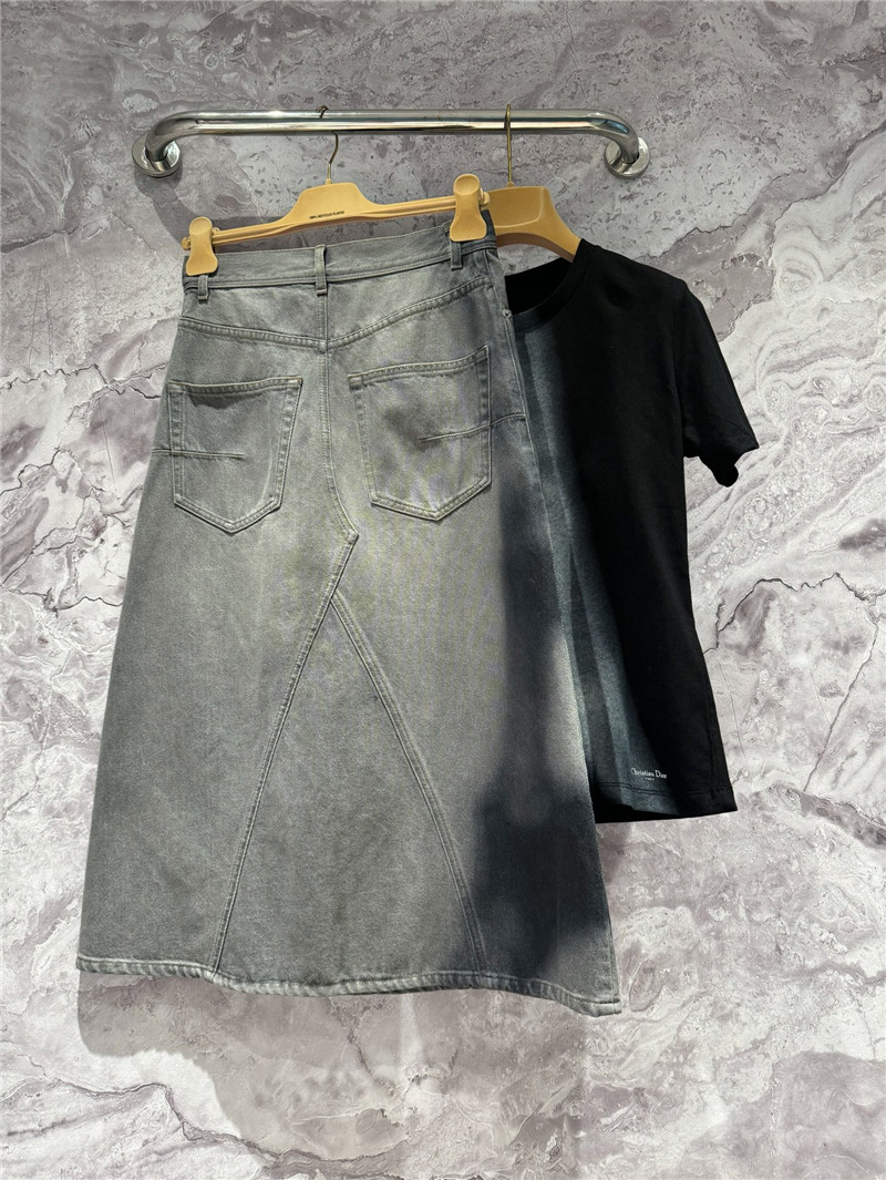 D10r eiffel tower skirt replica d&g clothing