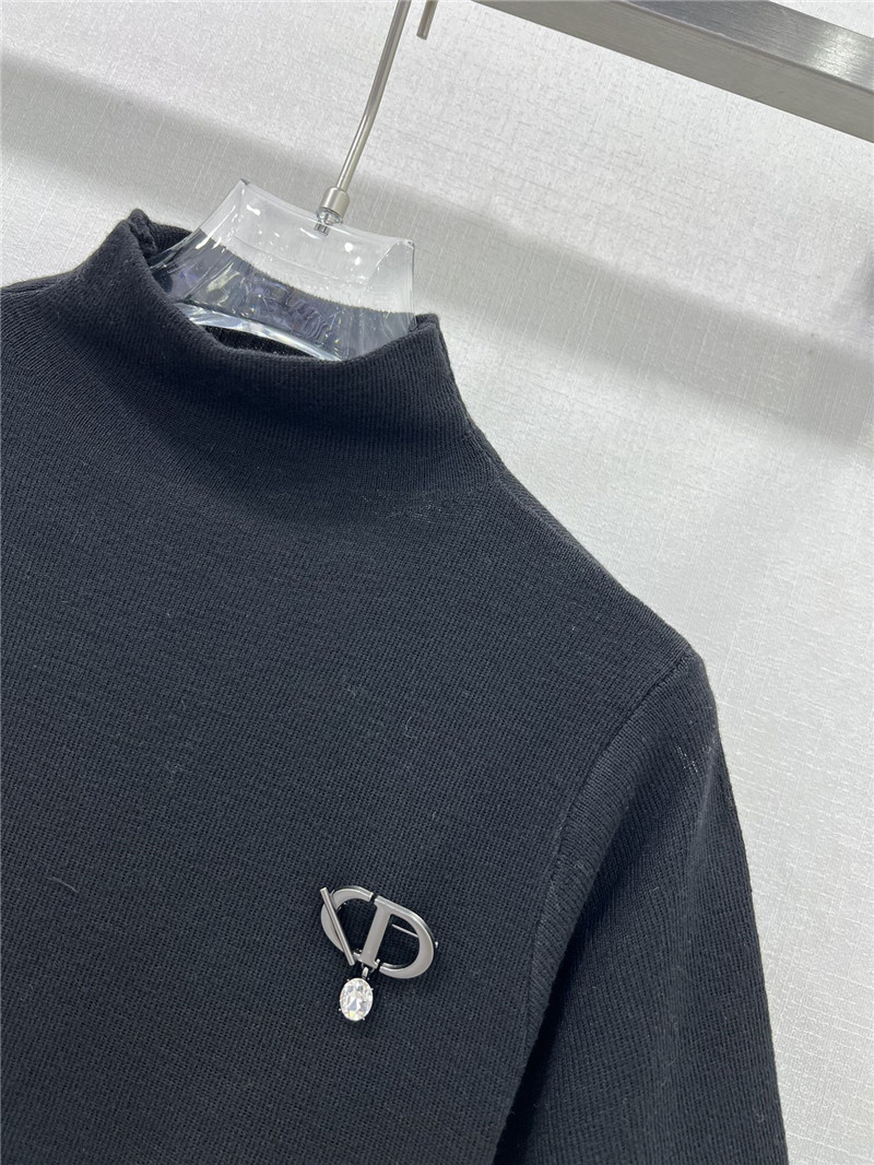 D10r knitted short-sleeved top replica d&g clothing