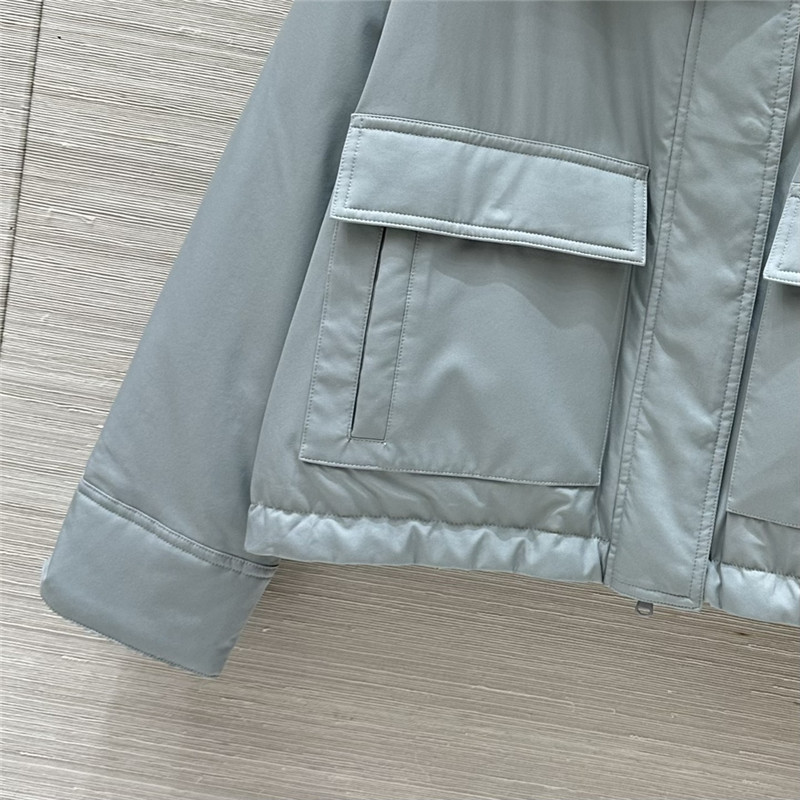 BC patchwork collar goose down jacket replica d&g clothing