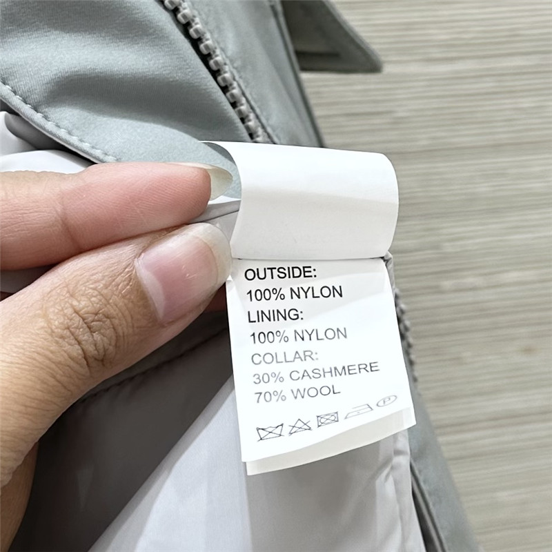 BC patchwork collar goose down jacket replica d&g clothing