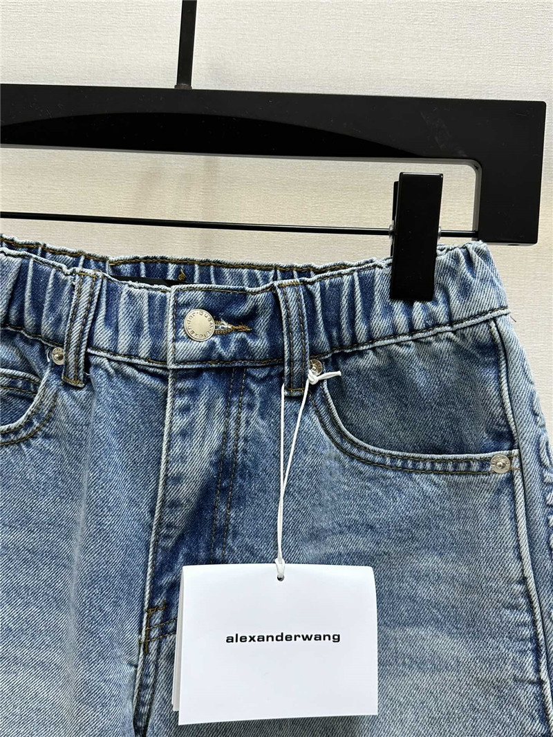 A1exa*der wang waist side letter shorts replica clothing sites