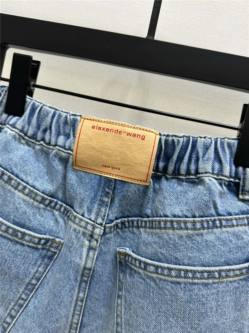 A1exa*der wang waist side letter shorts replica clothing sites