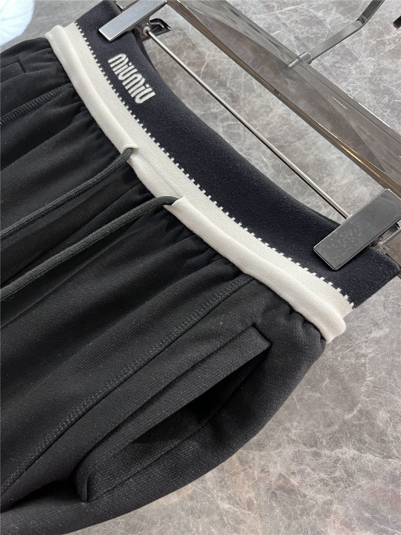 M1um1u casual wide-leg pants replica clothing sites