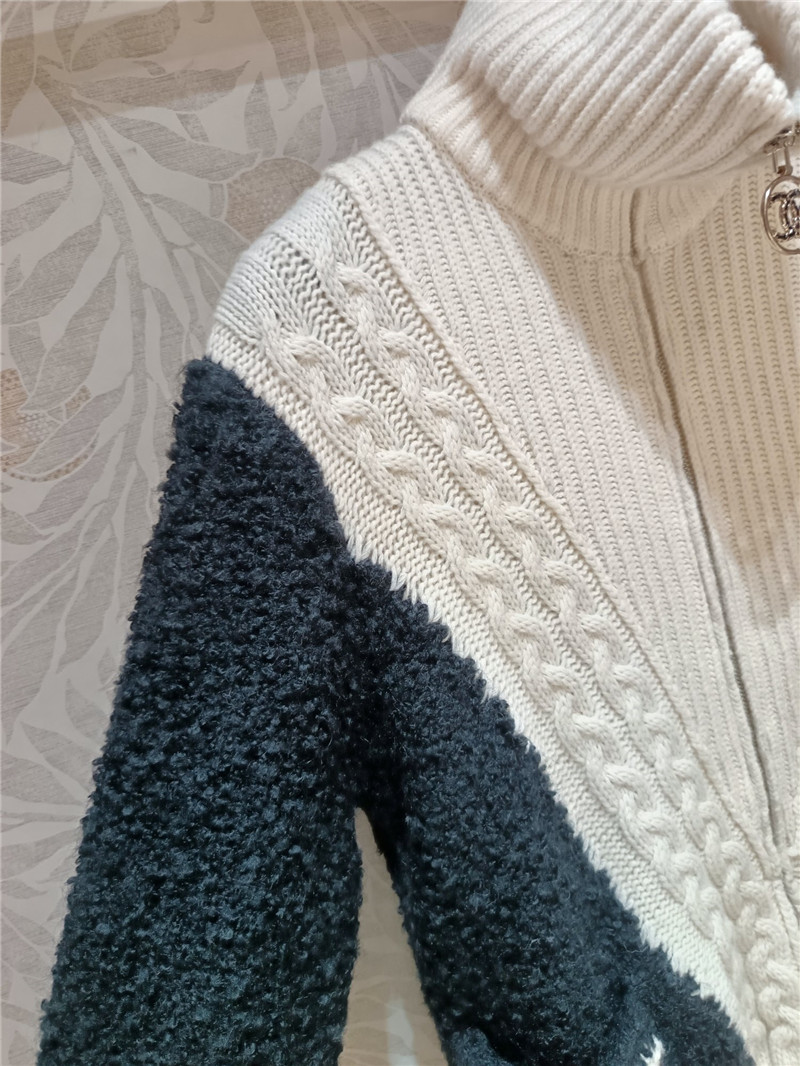 Ch**el panda coat replica designer clothes