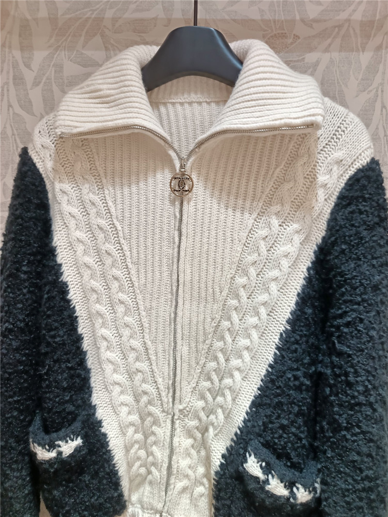 Ch**el panda coat replica designer clothes