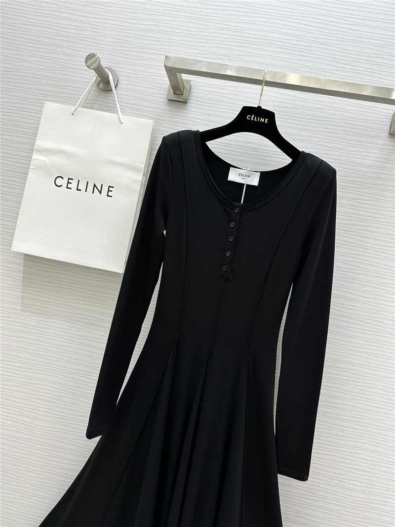 Ce1i*e long sleeve flared dress replica d&g clothing