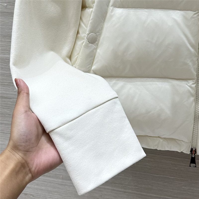 Moncler sweatshirt knitted patchwork down jacket replicas clothes