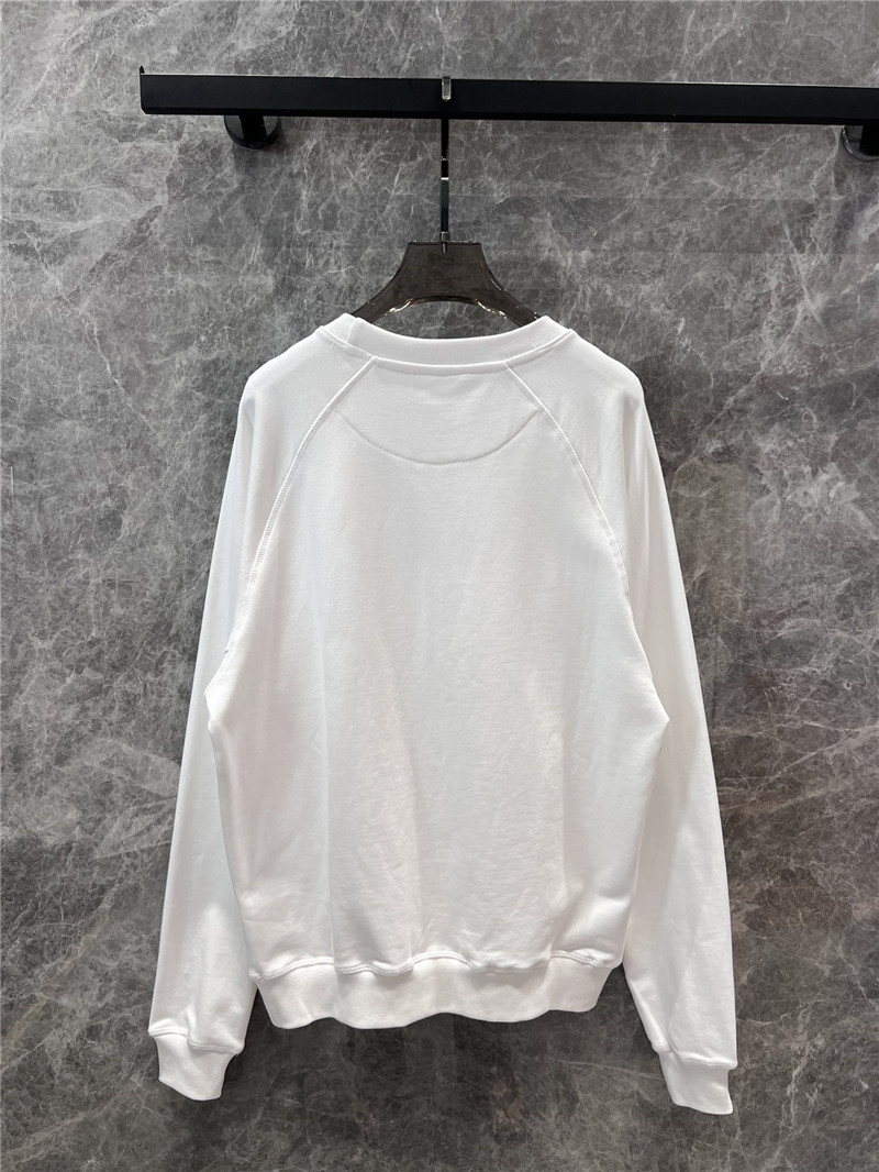 Vivienne Westwood Logo Crew Neck Sweatshirt White