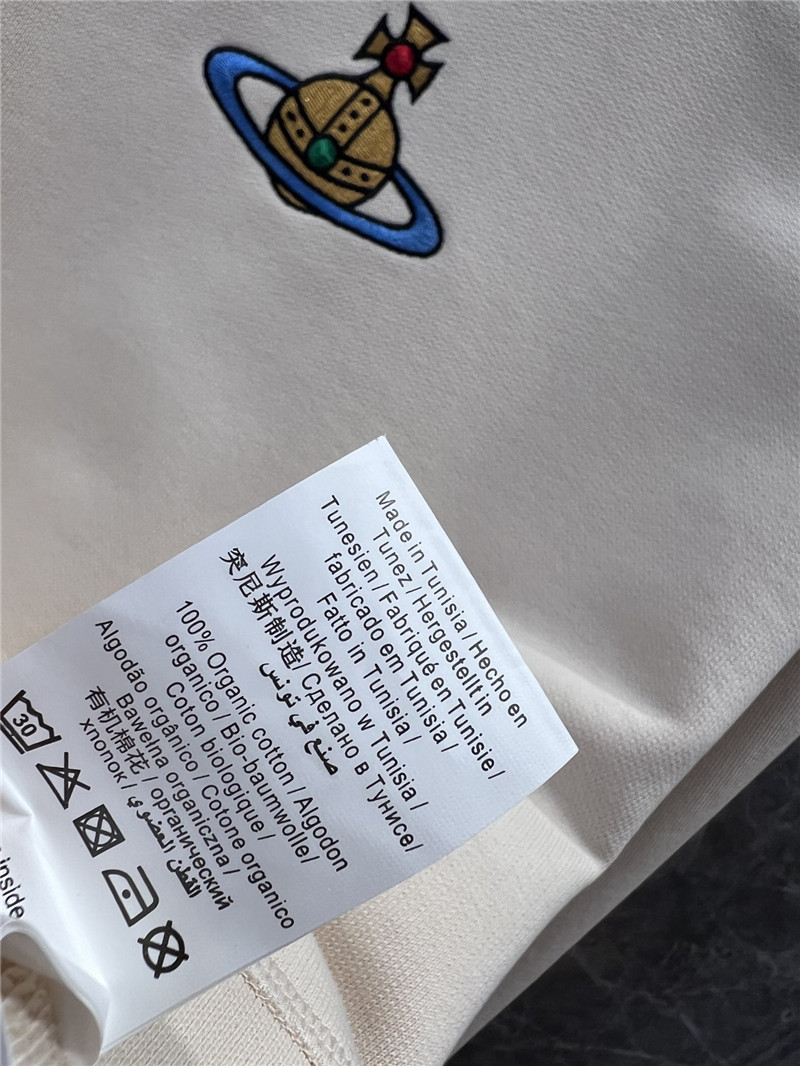 Vivienne Westwood Logo Crew Neck Sweatshirt Off-White