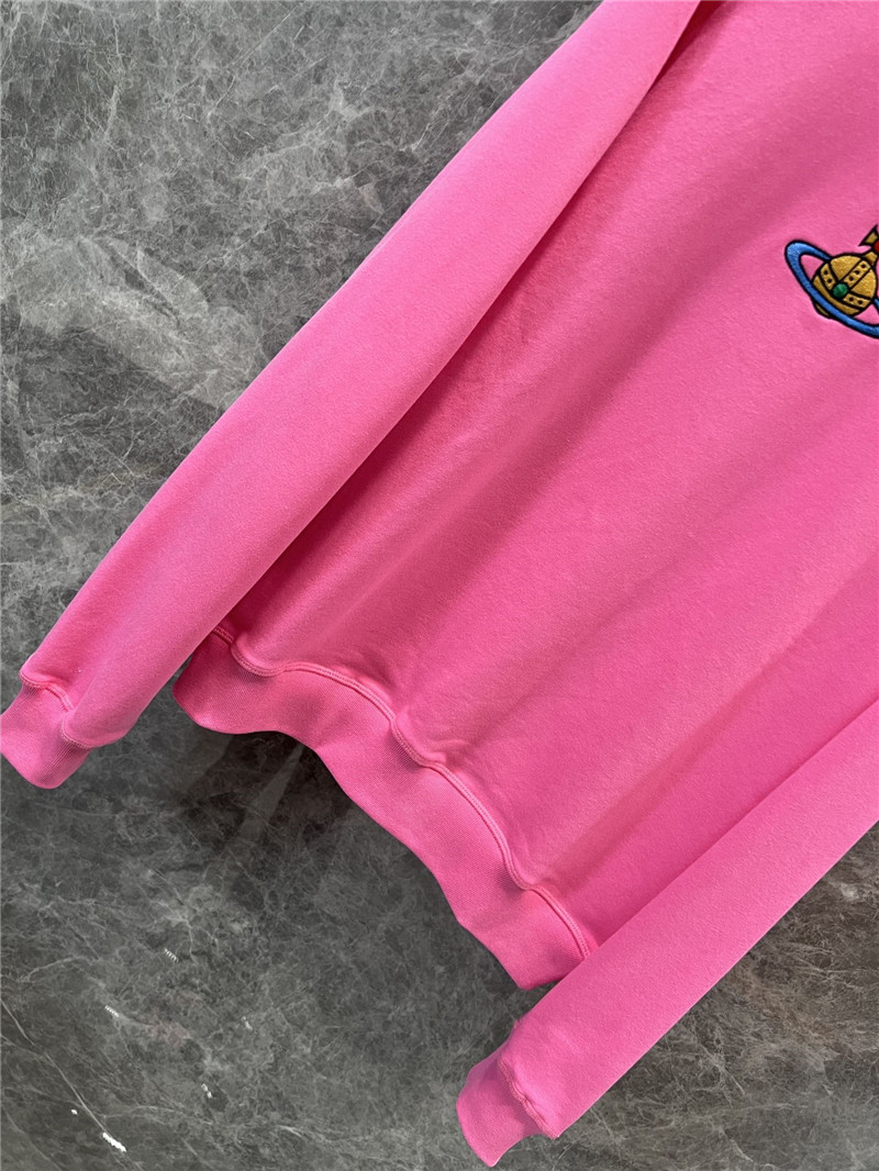 Vivienne Westwood Logo Crew Neck Sweatshirt Pink