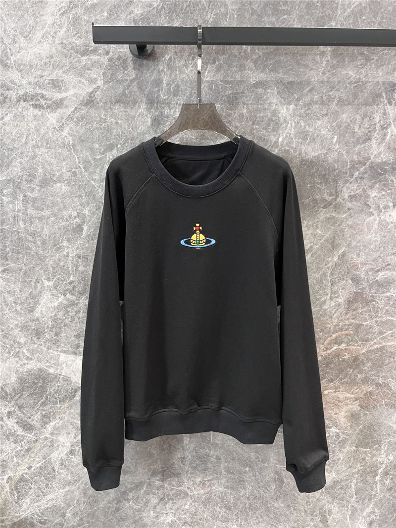 Vivienne Westwood Logo Crew Neck Sweatshirt Grey