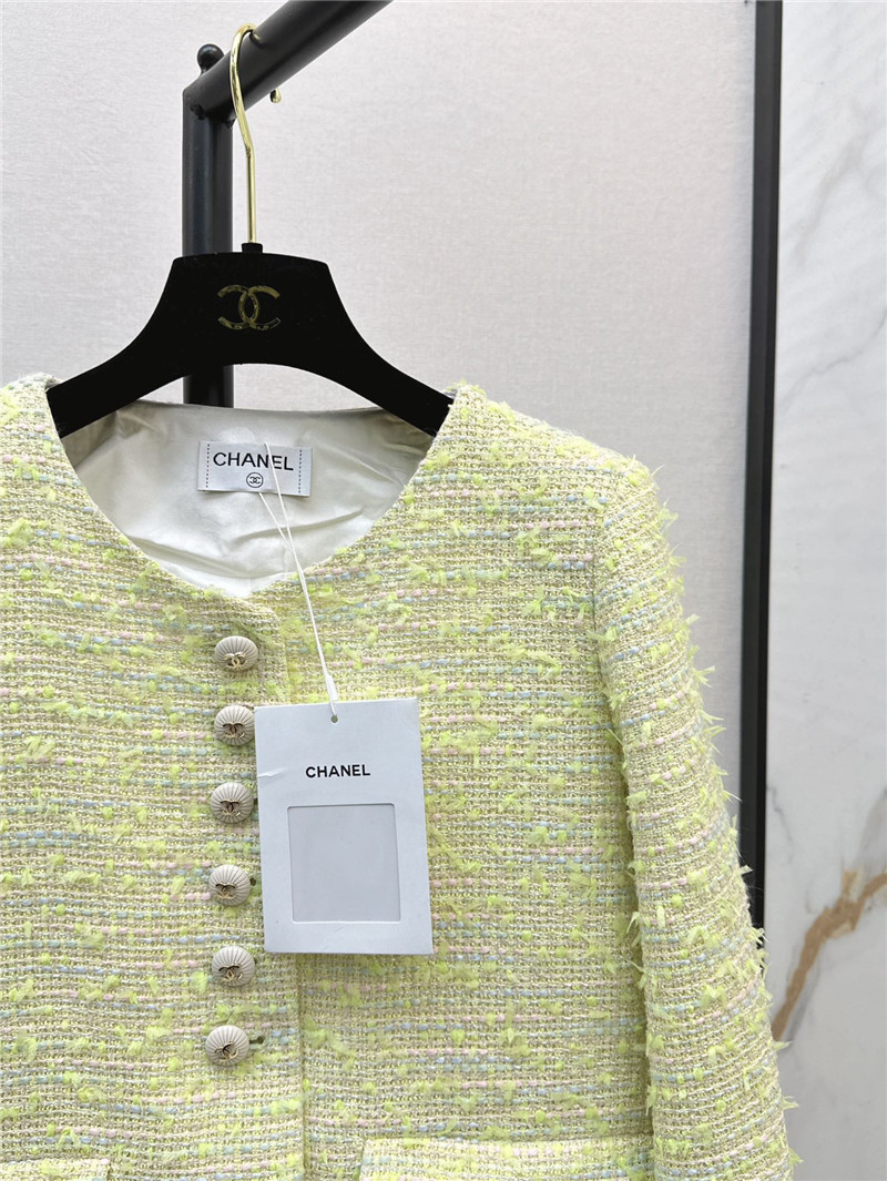 Ch**el crew neck woven jacket replica d&g clothing