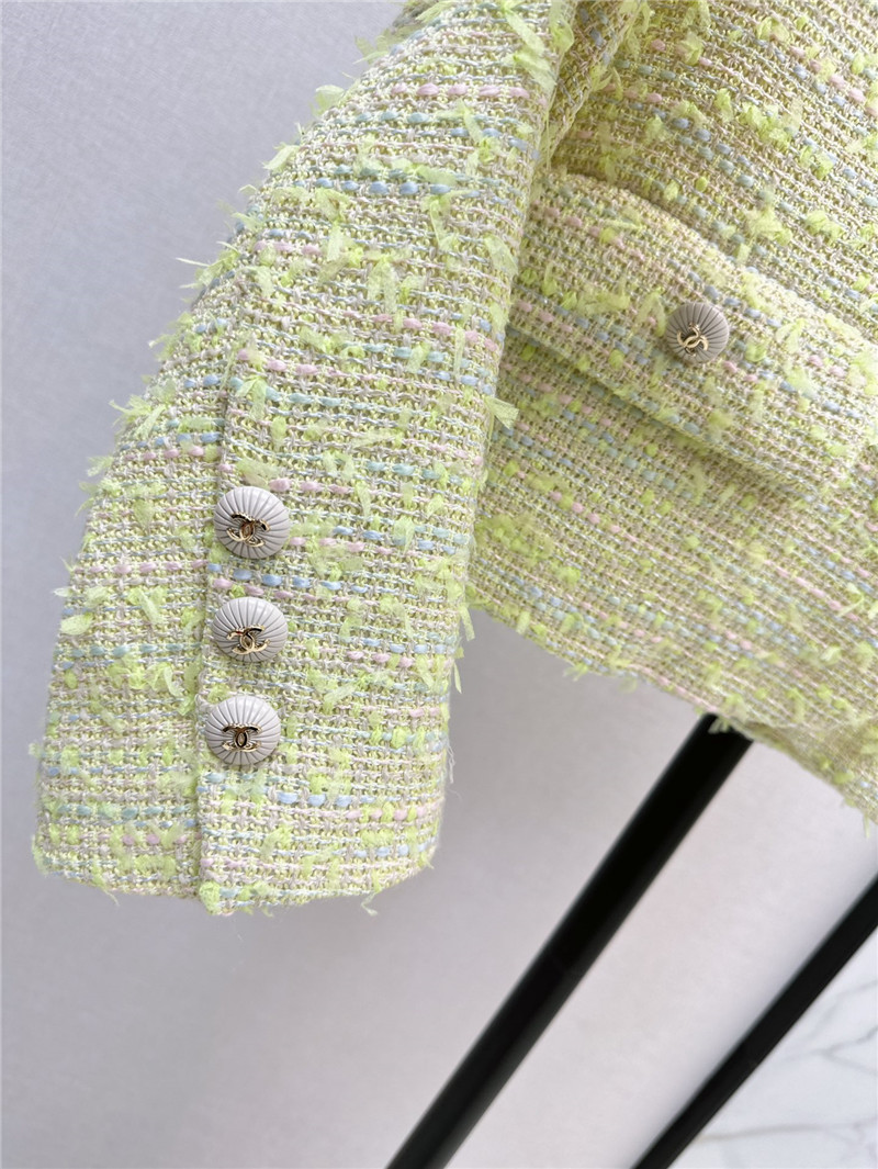 Ch**el crew neck woven jacket replica d&g clothing