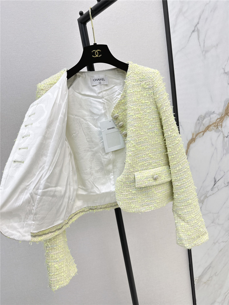 Ch**el crew neck woven jacket replica d&g clothing