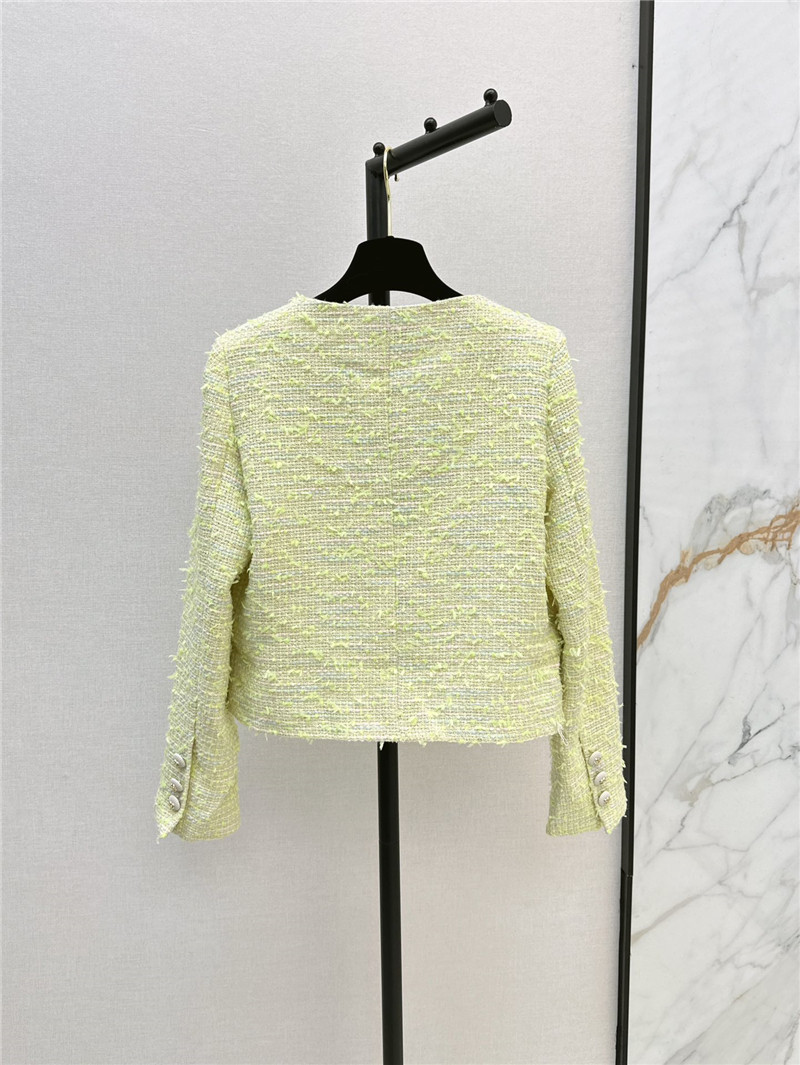 Ch**el crew neck woven jacket replica d&g clothing