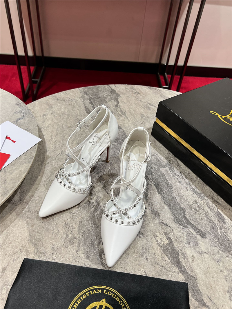 Chr1st1an louboutin x spikes shoes