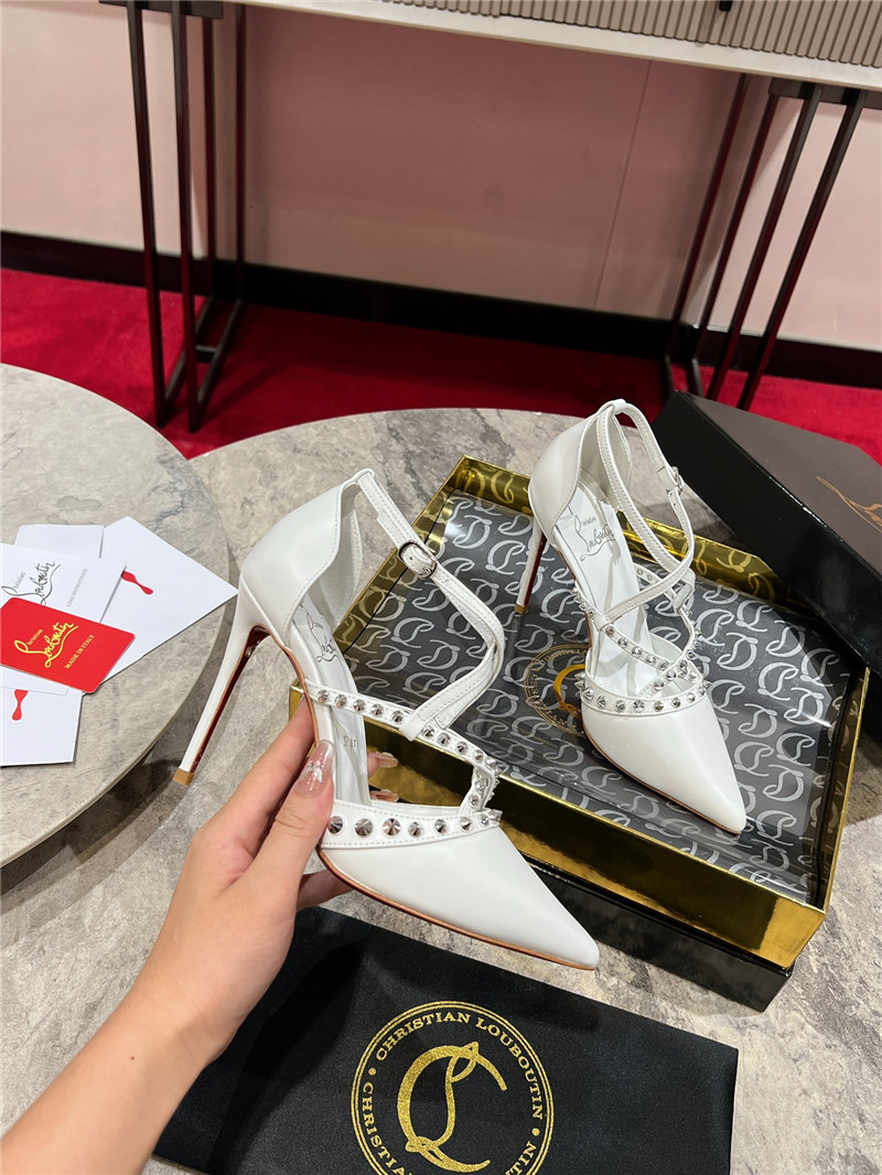 Chr1st1an louboutin x spikes shoes
