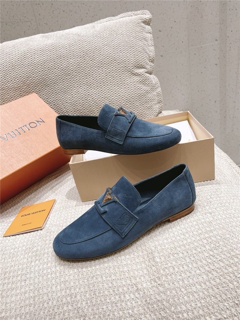 l0vis Vvtt0n capri loafers blue suede