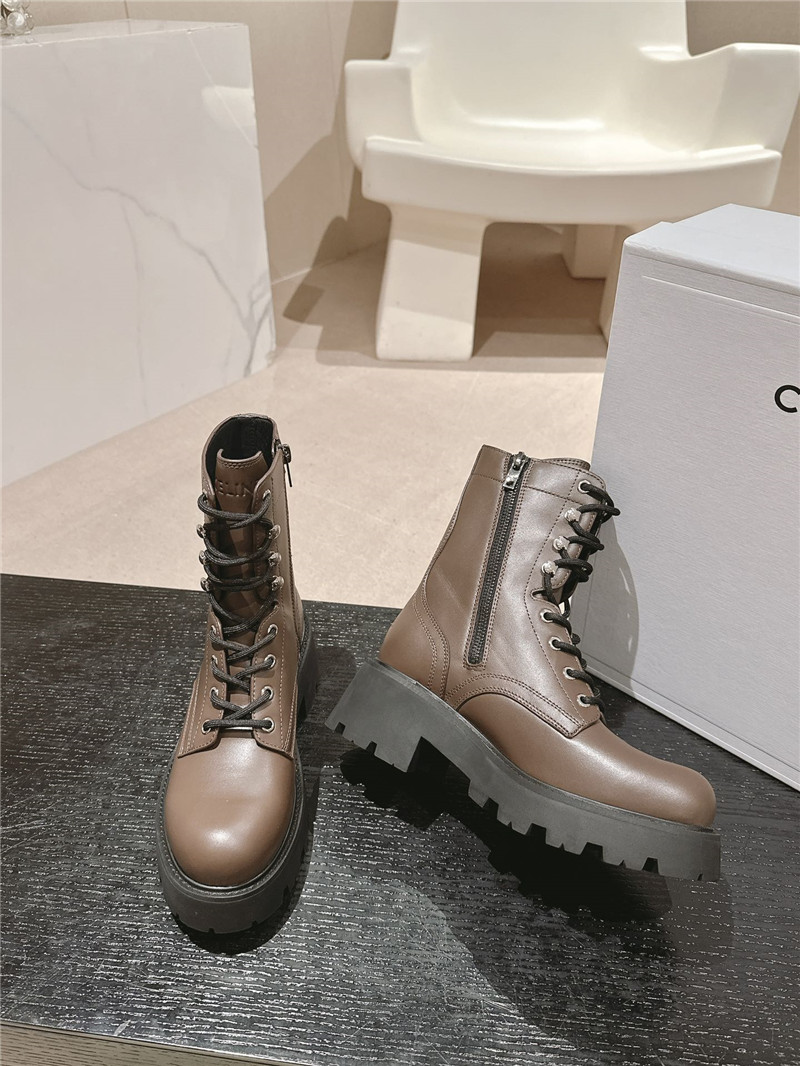 Ce1i*e triomphe rangers mid lace-up boots
