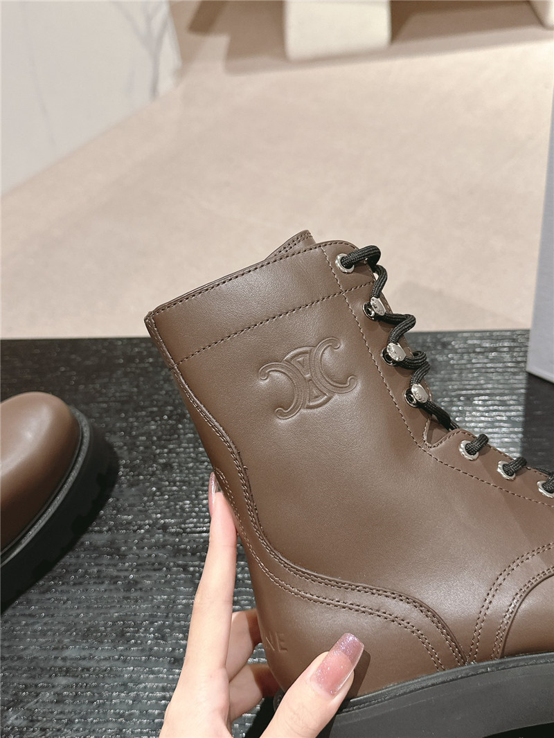 Ce1i*e triomphe rangers mid lace-up boots