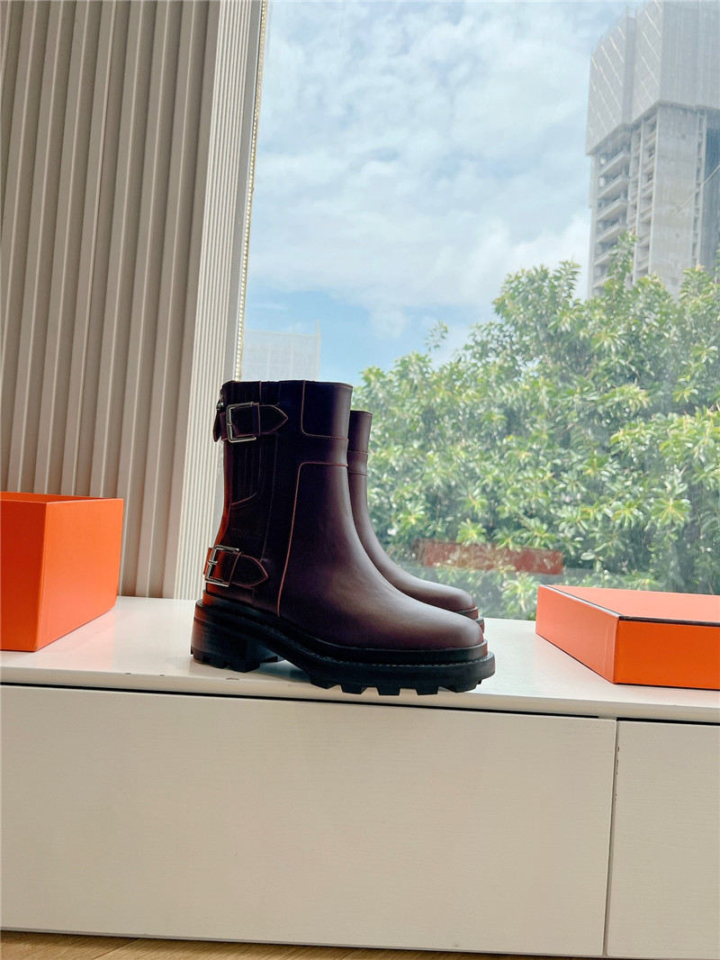 H**me5 burgundy jaimy boots