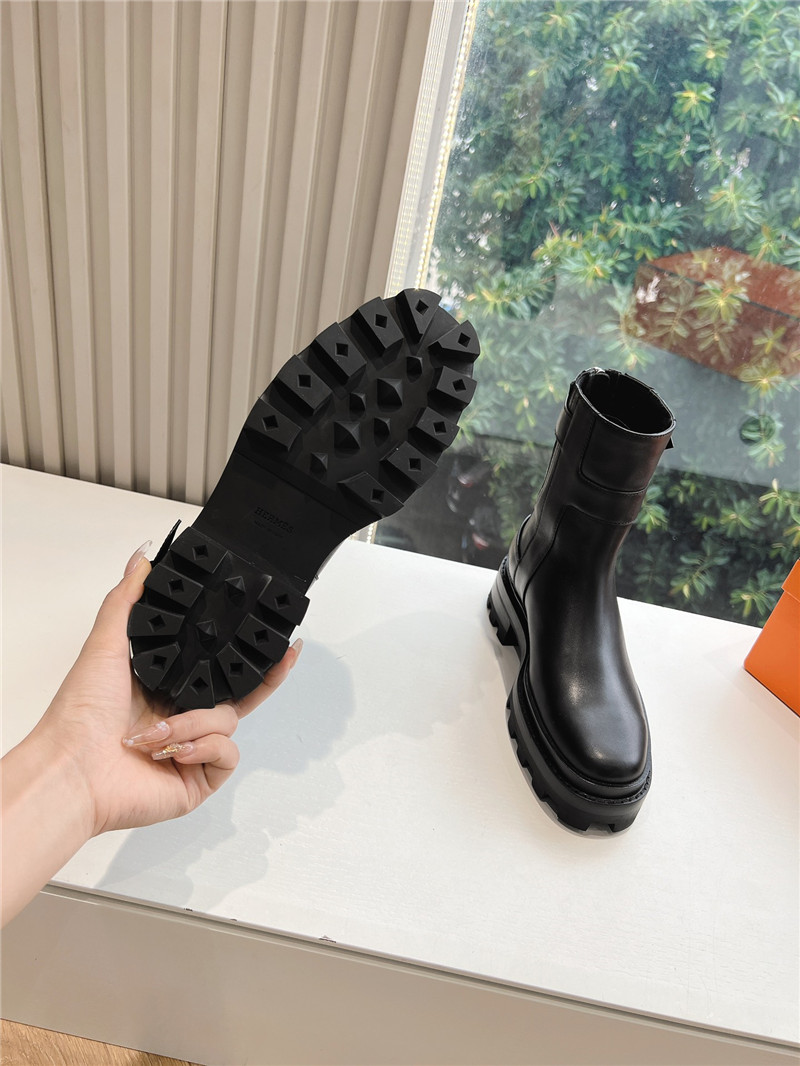 H**me5 black jaimy ankle boots