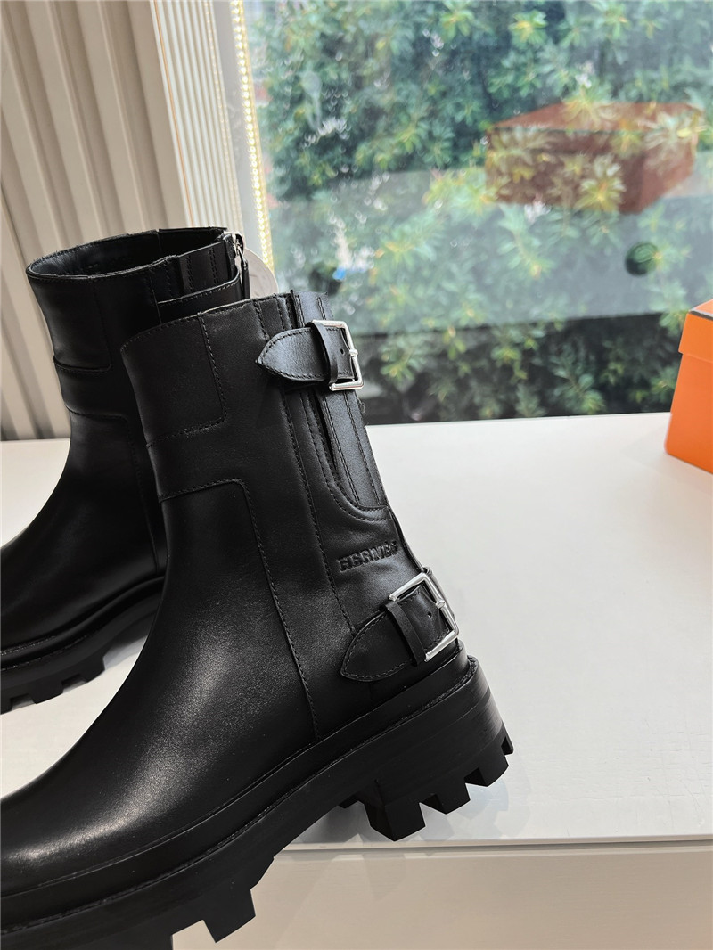 H**me5 black jaimy ankle boots