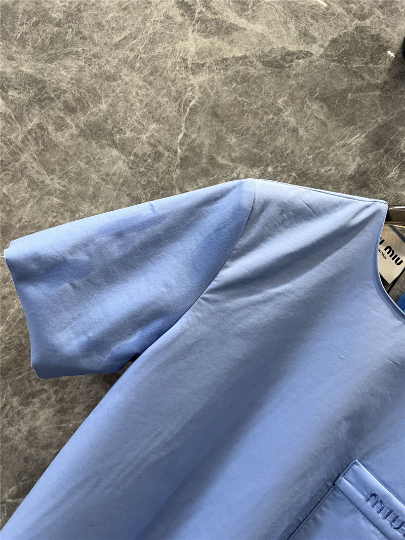 M1um1u short sleeve dress