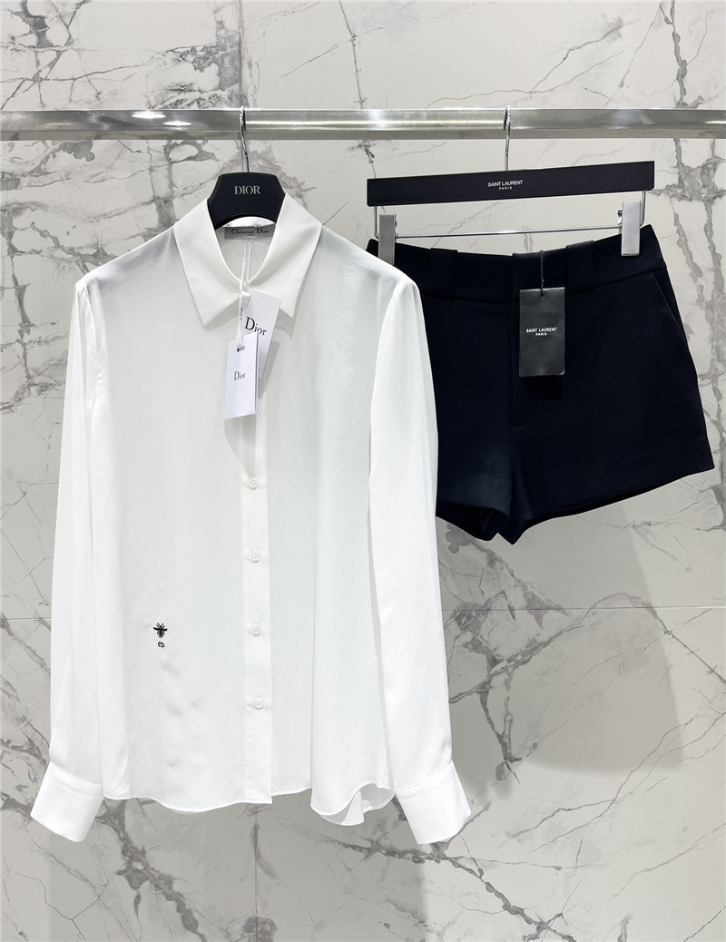 D10r silk printed shirt