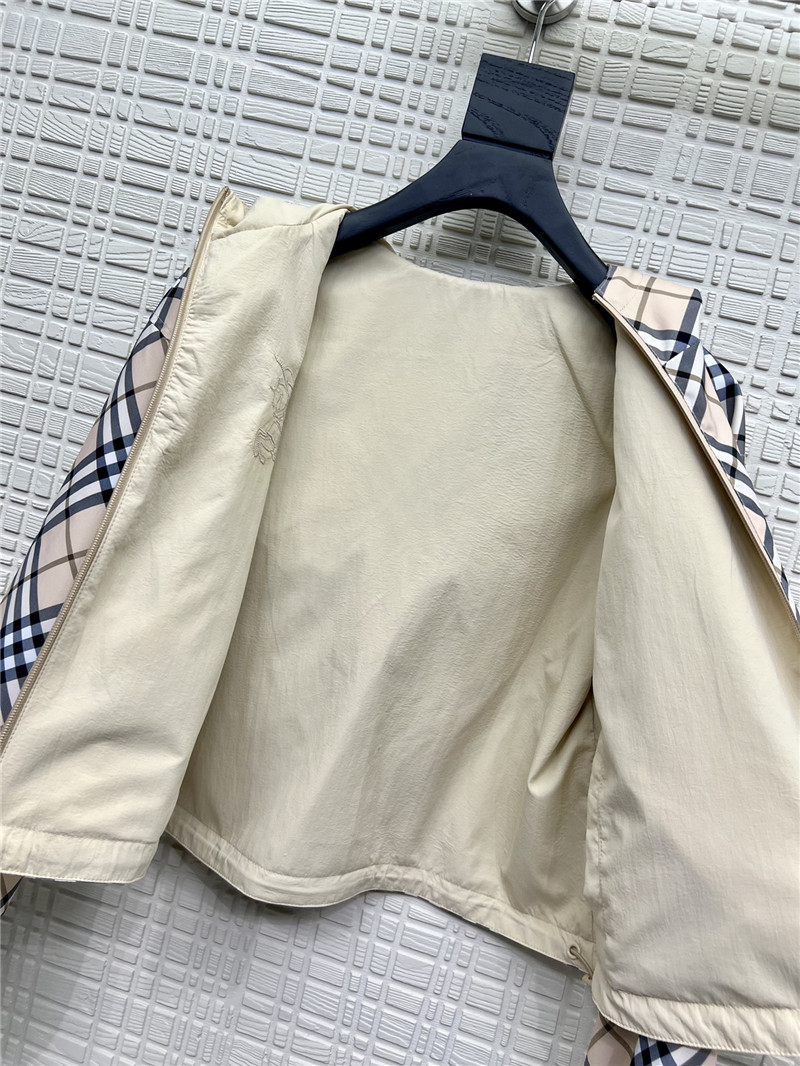 Bv*b*rry check jacket