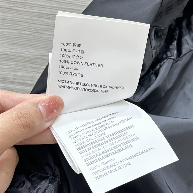 M1um1u jacquard down vest