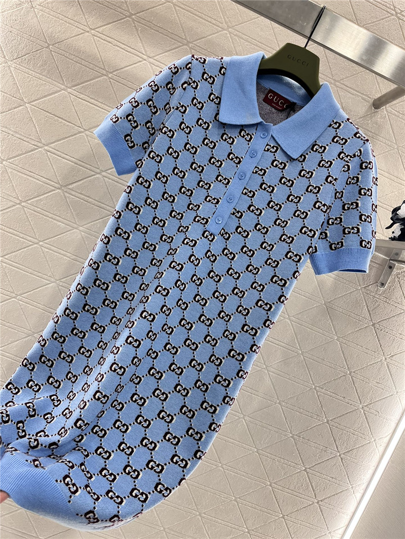 Gvc*1 knitted polo dress