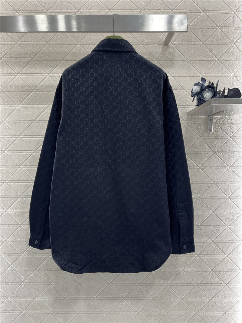 Gvc*1 jacquard shirt jacket