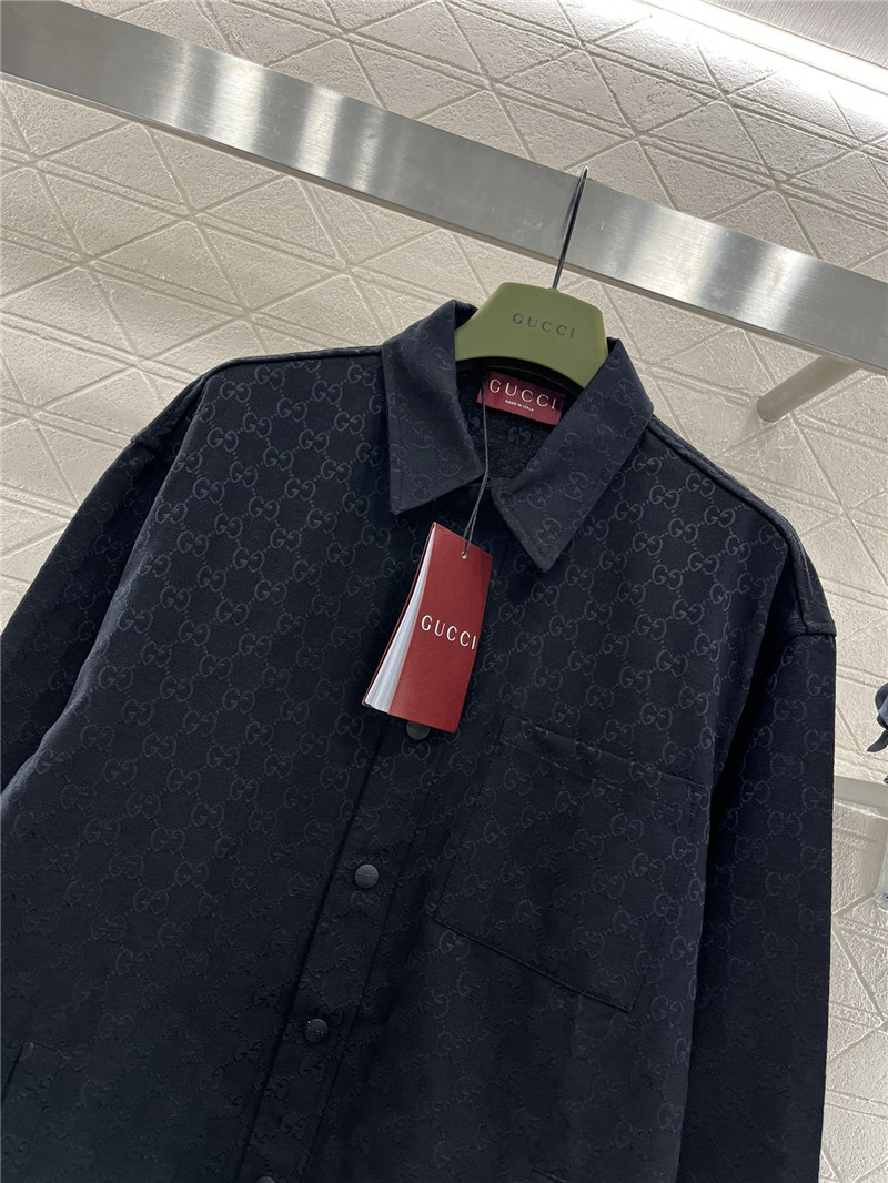 Gvc*1 jacquard shirt jacket