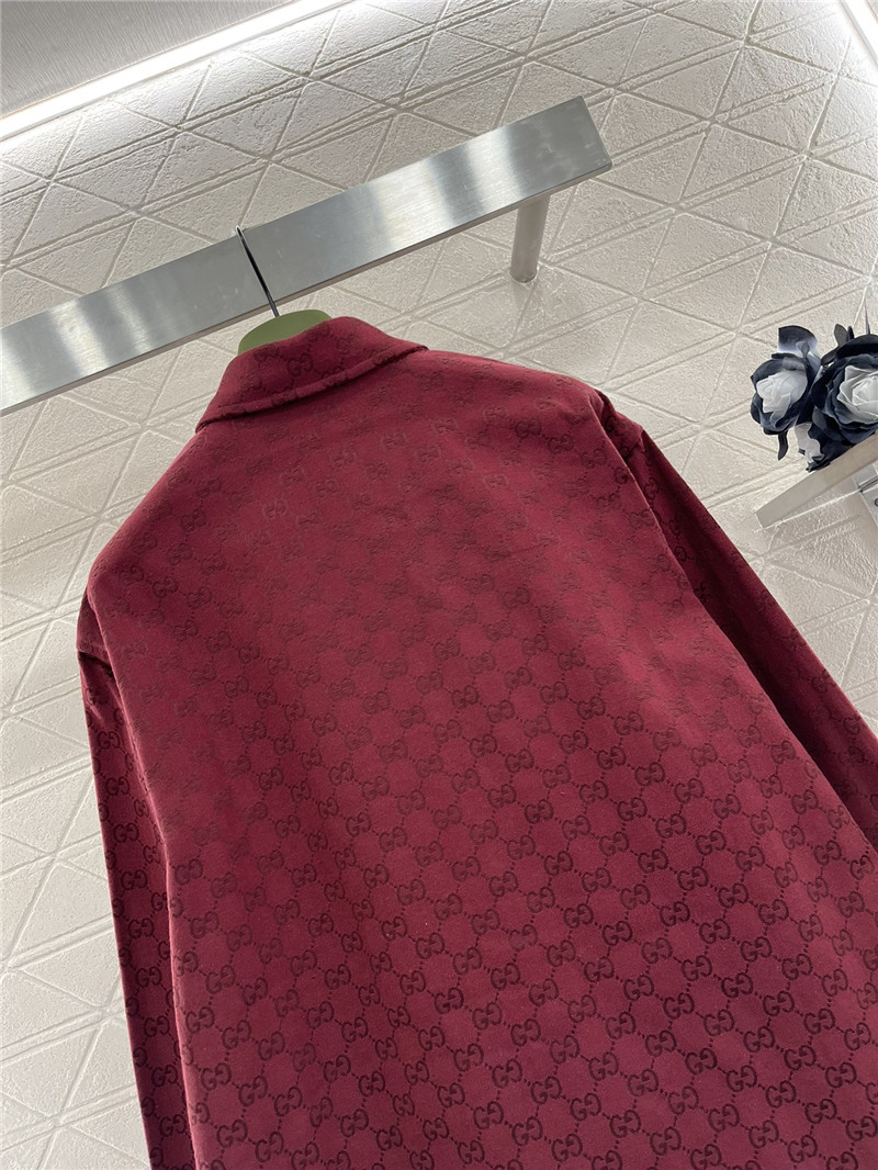 Gvc*1 jacquard shirt jacket