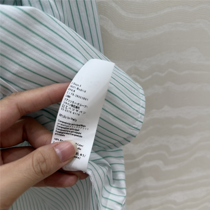 L0ew* striped shirt top