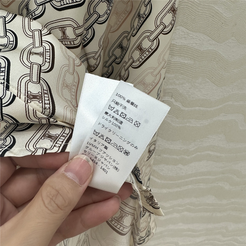 Ce1i*e printed silk shirt