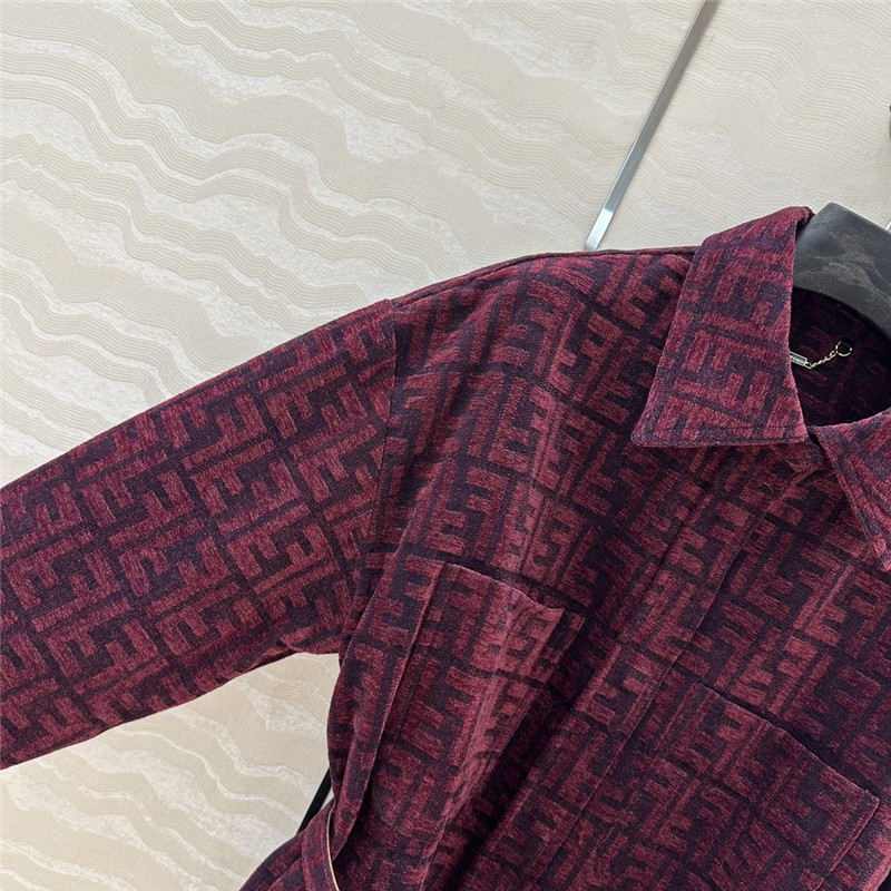 F**di monogram jacket