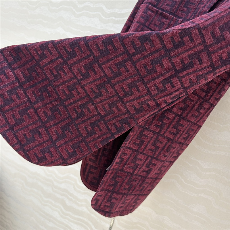 F**di monogram jacket