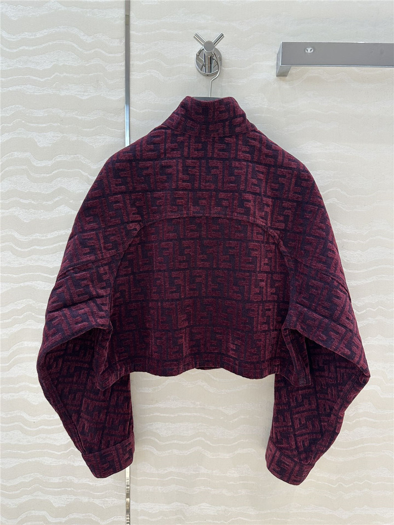 F**di monogram jacket small coat