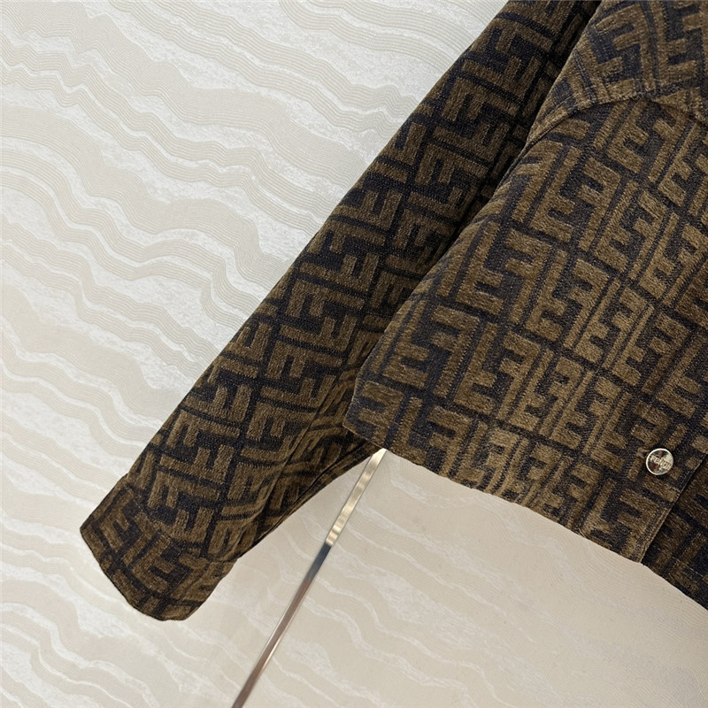 F**di monogram jacket small coat