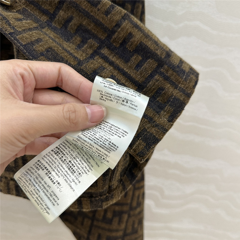 F**di monogram jacket small coat