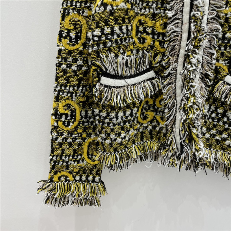 Gvc*1 wool mohair gg cardigan in multicolor